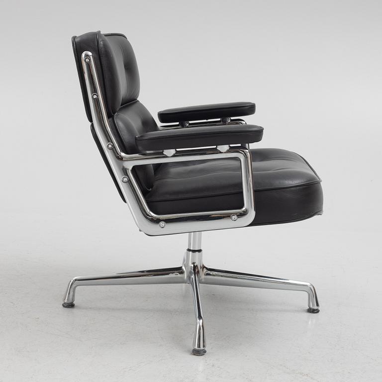 Charles & Ray Eames, a "Lobby Chair ES 108" armchair, Vitra, contemporary.