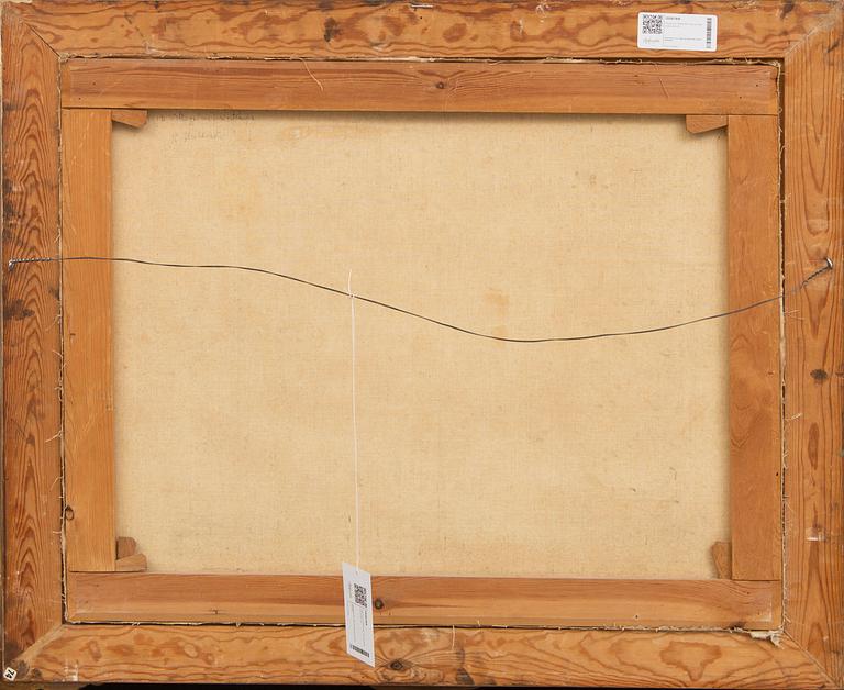 Raymond Thibesart, a signed oil on canvas.