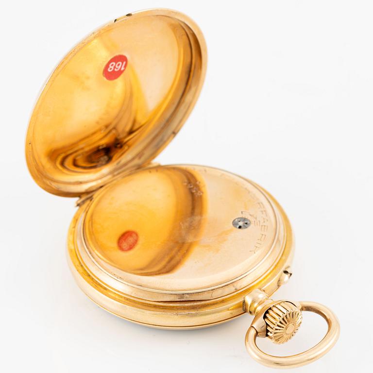 Halda, pocket watch, 49.5 mm.