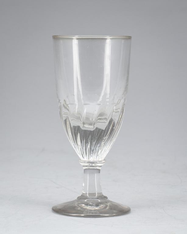 VINGLAS, 13 snarlika. Frankrike, 1800-tal.