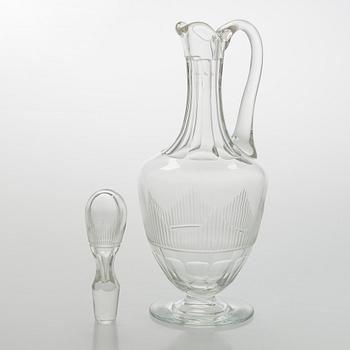 Erkki Vesanto, glasservis, "Marjatta", 98 delar, Iittala 1947-1969.