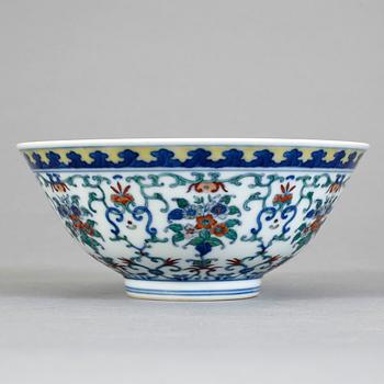 SKÅL, porslin, Kina, modern tillverkning, Daoguang's sigill.