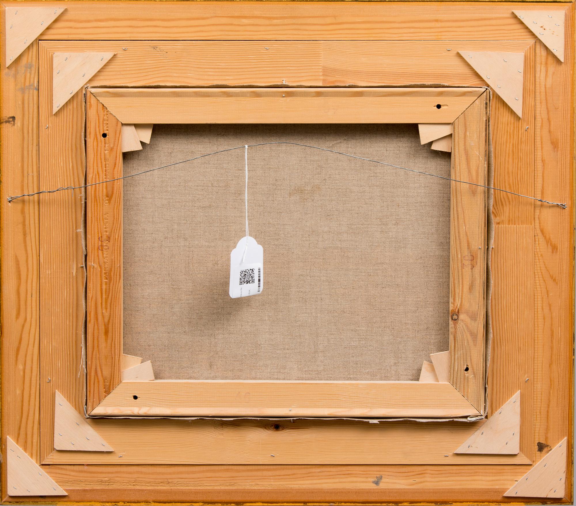 JUHANI HONKANEN, olja på duk, signerad.