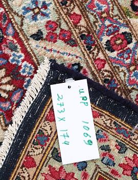 Matta, semiantik/old, Kirman, ca. 273 x 174 cm.