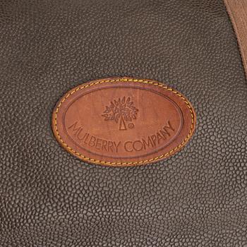 Mulberry, a scotch grain vintage weekend bag.