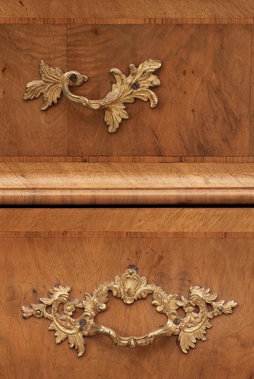 A Swedish Rococo masterpiece cupboard by C. G. Björklund 1778.