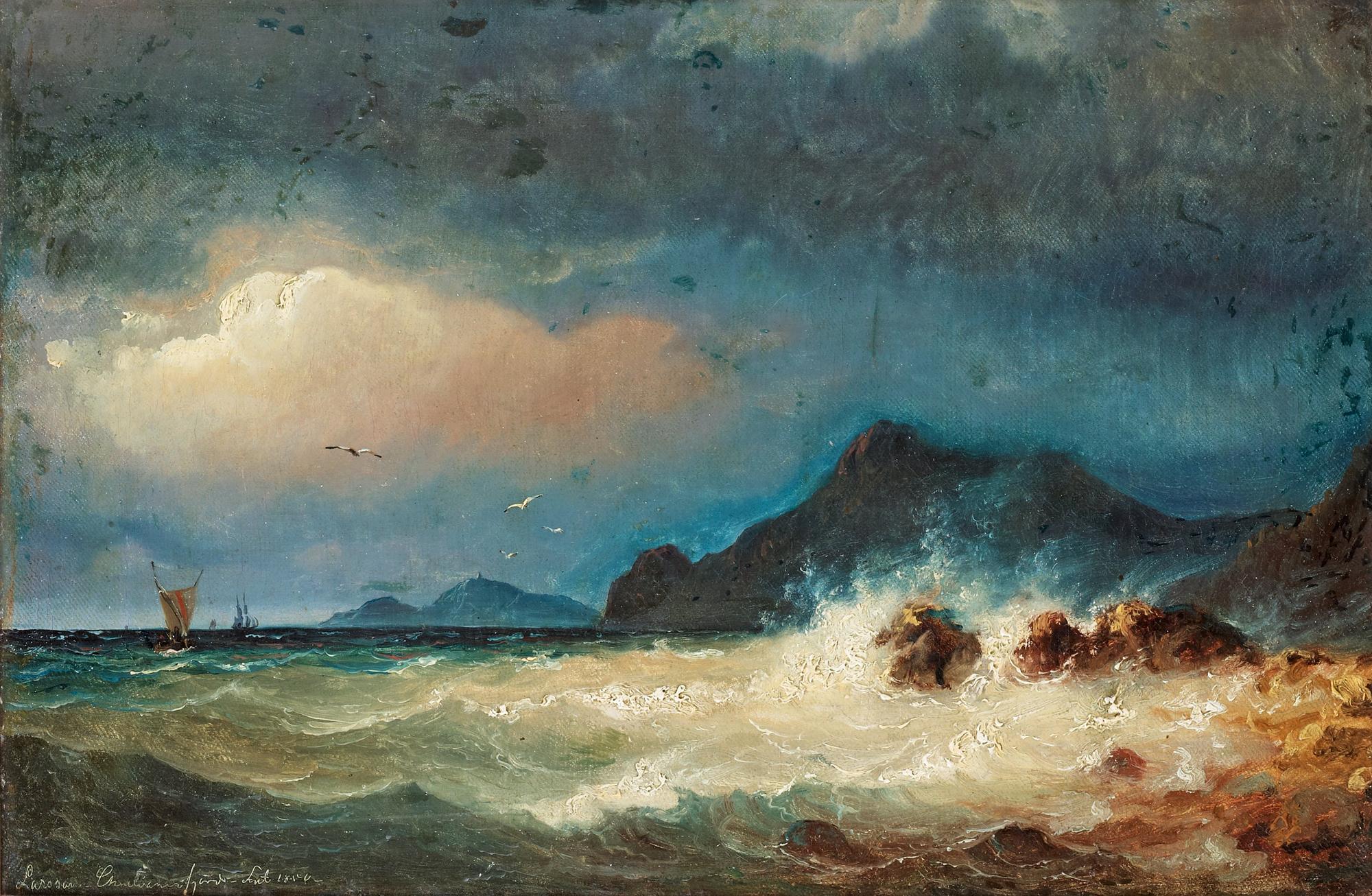 Marcus Larsson, Marin motif from Christiania.
