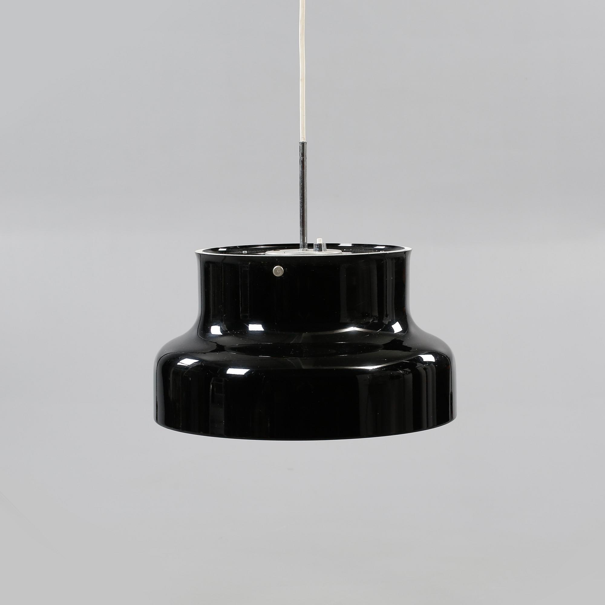TAKLAMPA, "Bumling",  Anders Pehrsson, Ateljé Lyktan, 1900-talets andra hälft. Kupans höjd 25 cm.