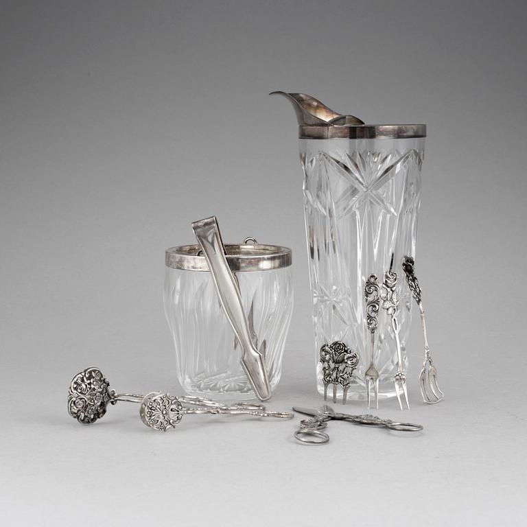 PARTI SILVER, 10 delar, bland annat GEWE, Malmö, 1974.
