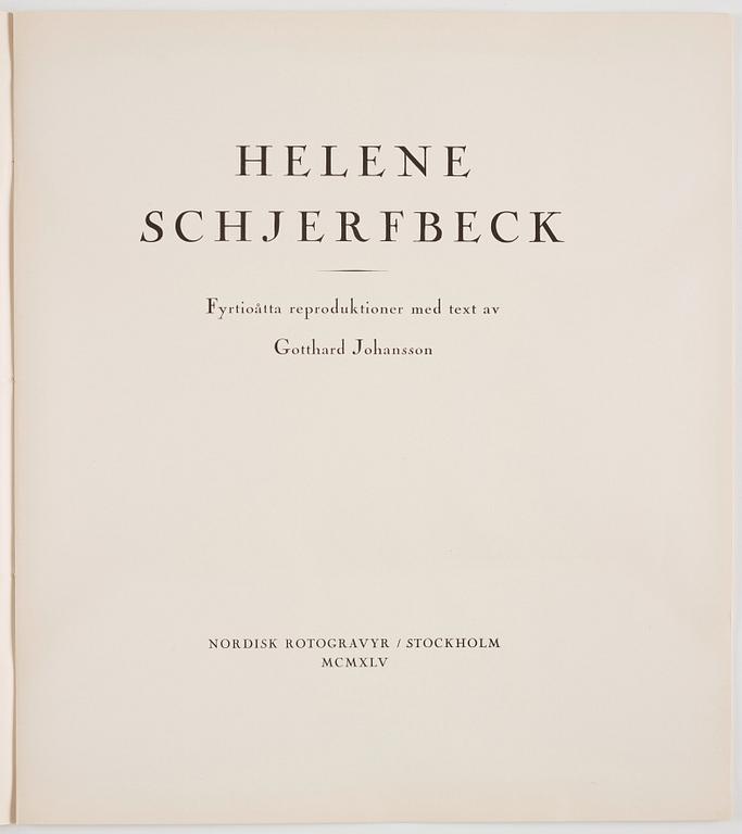 Helene Schjerfbeck Efter, "Helene Schjerfbeck".