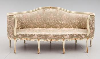 SOFFA, gustaviansk, 1700-talets andra hälft.
