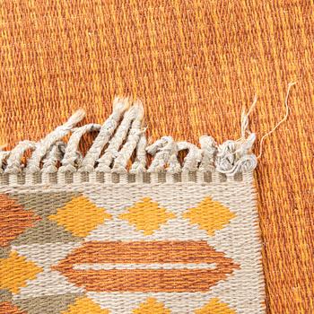 Rölakan rug signed BM, approximately 186x140 cm.