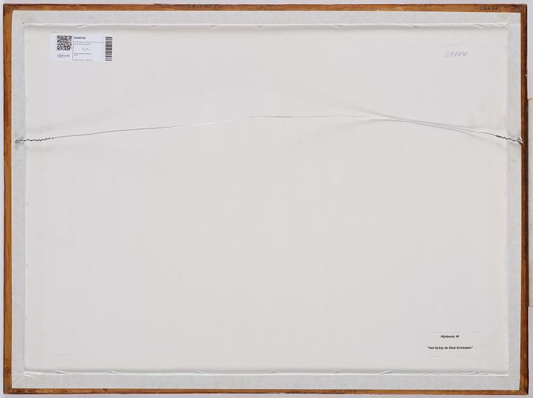 W Rijnbend, 18th century, "The Ship of the City of Schiedam".