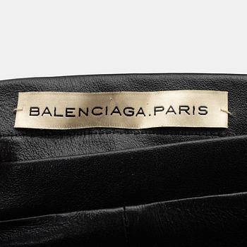 Balenciaga, a pair of leather pants, size 36.