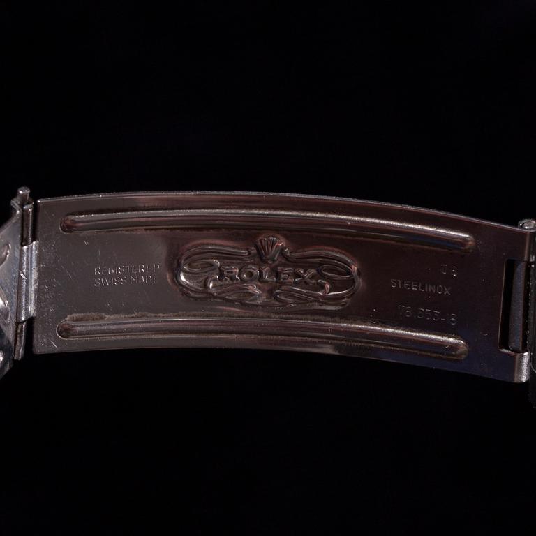 RANNEKELLO, miesten, Rolex Oyster chronometer. Terästä ja kultaa. 1900-luvun loppu.