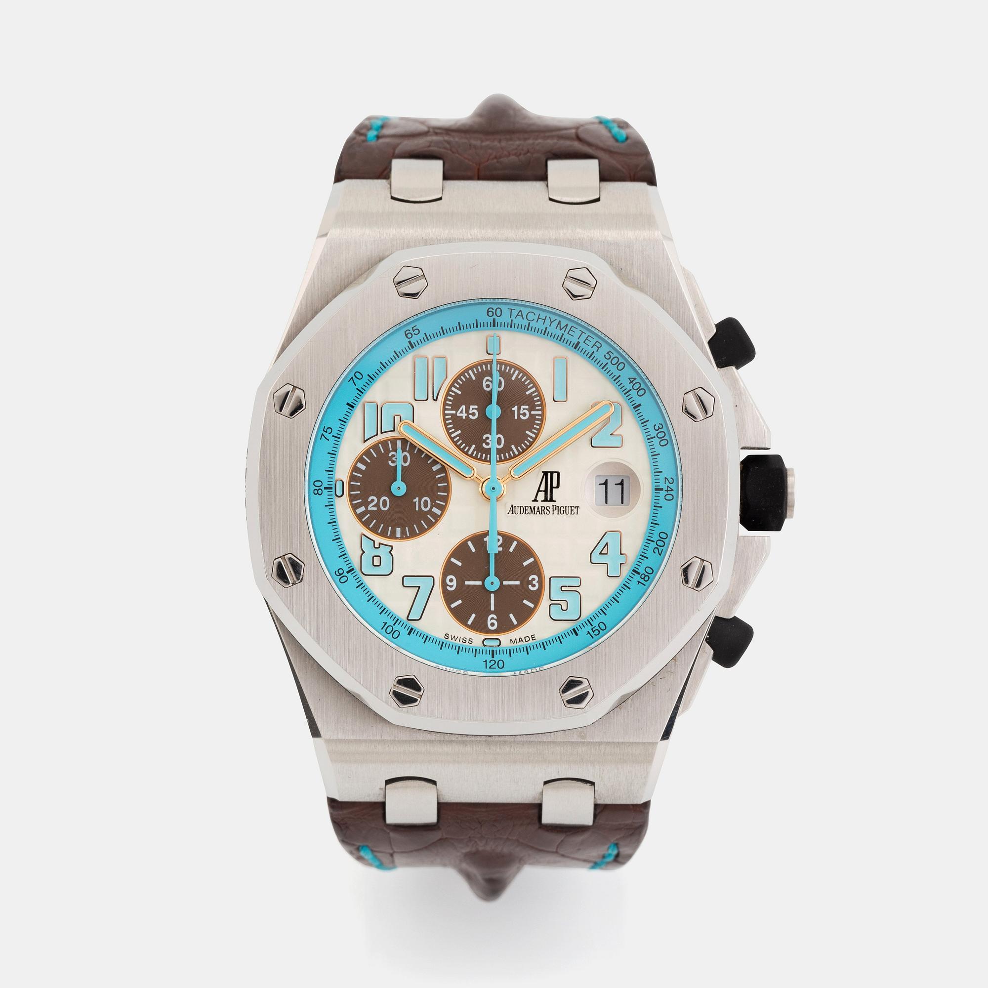 Audemars Piguet, Royal Oak, Offshore, chronograph, "Montauk Highway", "Limited Edition", ca 2010.