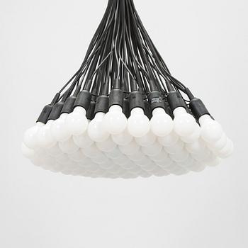 Rody Graumans, a ceiling light "85 lamps",  Droog Design, Holland, 21th century.