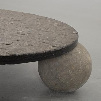 A 20th century stone sofa table.