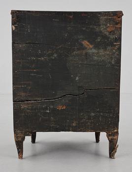 POTTSKÅP. Rokoko, 1700-tal. Troligen Italien.