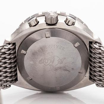 Omega, Seamaster, "Big Blue", kronograf, armbandsur, 44 mm.