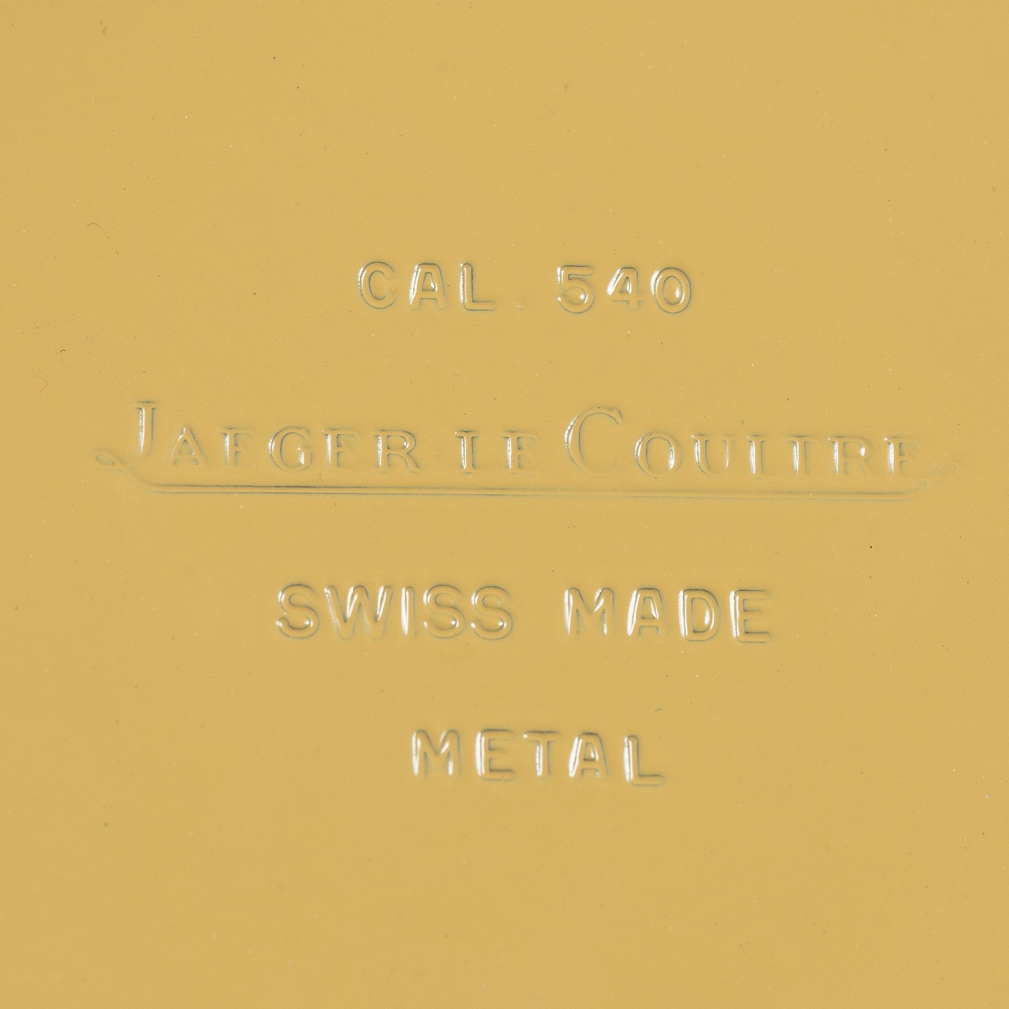 Jaeger-LeCoultre, table clock, Atmos, second half of the 20th century.