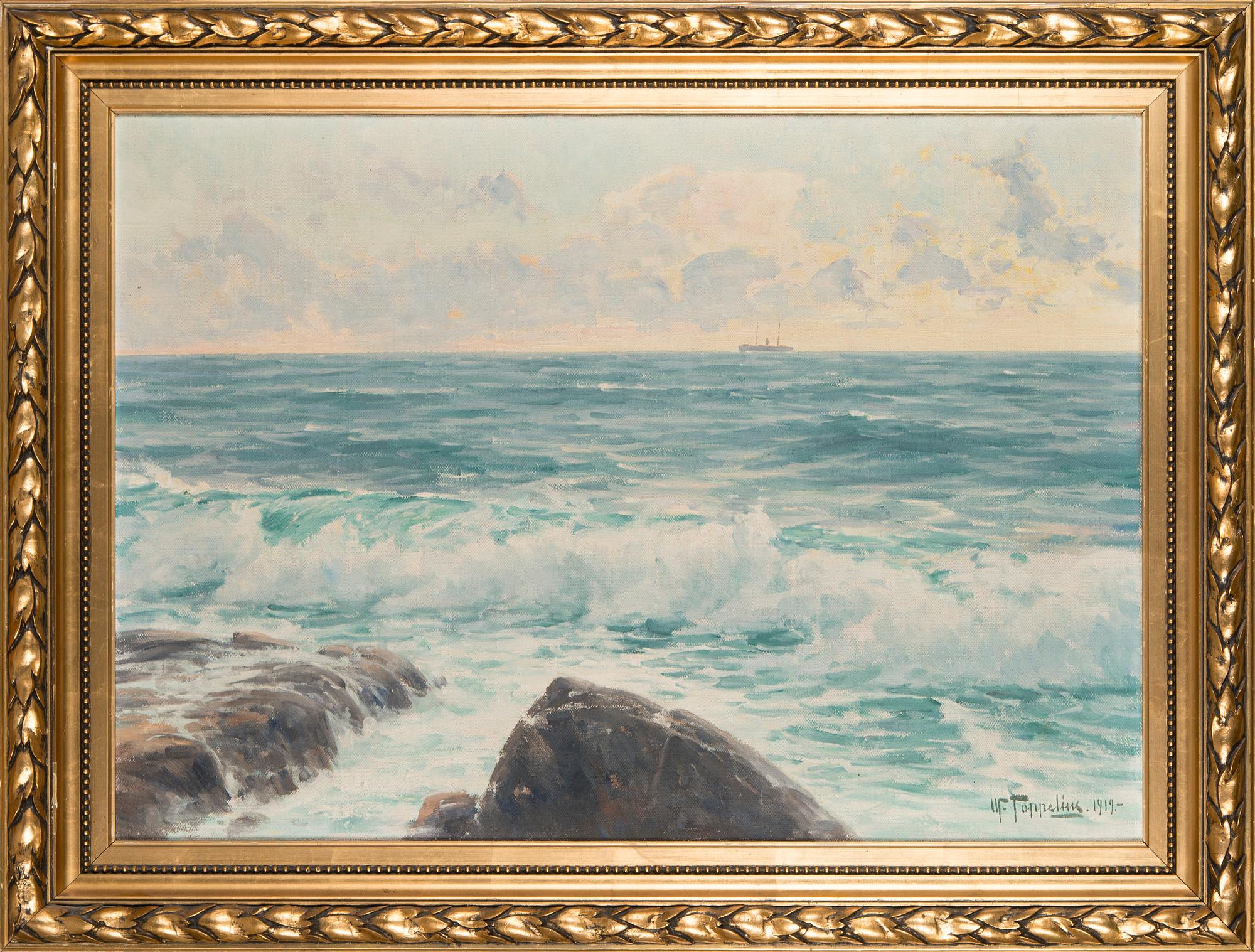 Woldemar Toppelius, Havslandskap.