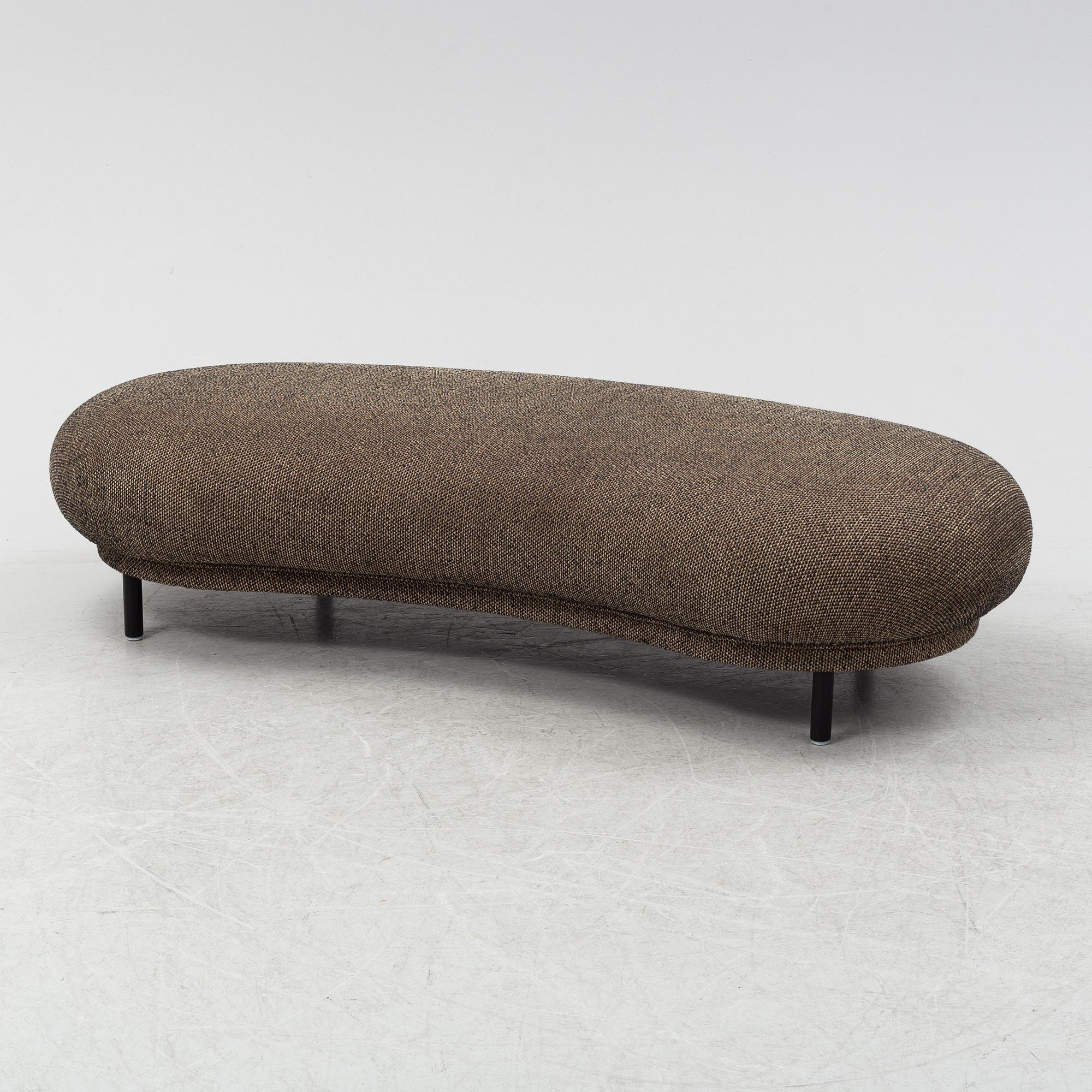 A contemporary 'Dandy Ottoman' by Chris Martin for Massproductions.