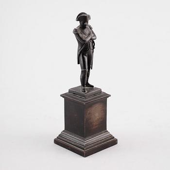 SKULPTUR, patinerat järn, 1900-talets första hälft.