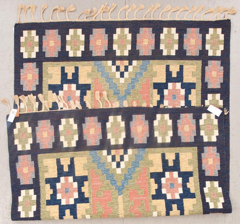 MATTA, rölakan, "Vemmenhög", design Erik Lundberg, Vävaregården. Ca 242 X 168 cm.