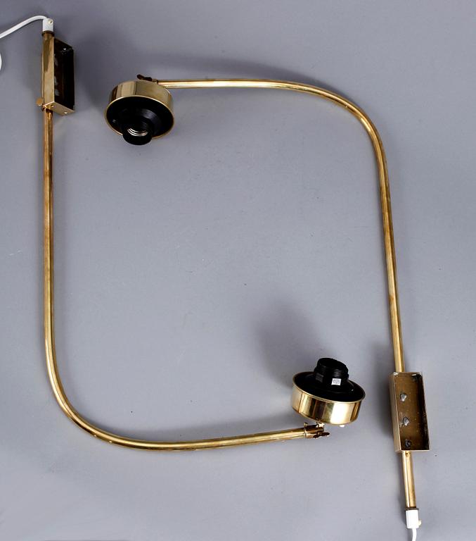 VÄGGLAMPOR, 2 st, modell 2484, Josef Frank, Firma Svenskt Tenn.