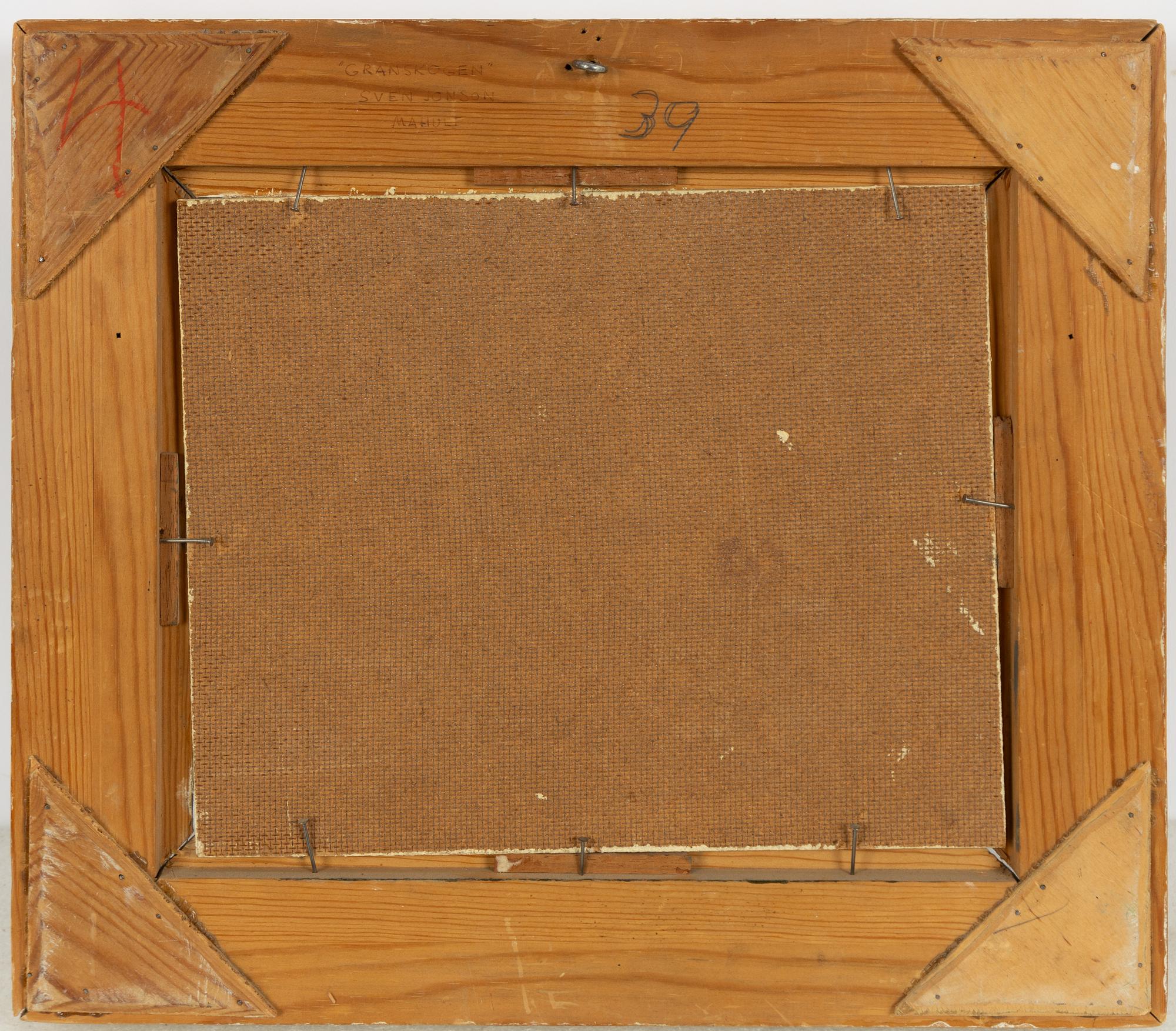 Sven Jonson, "Granskogen".