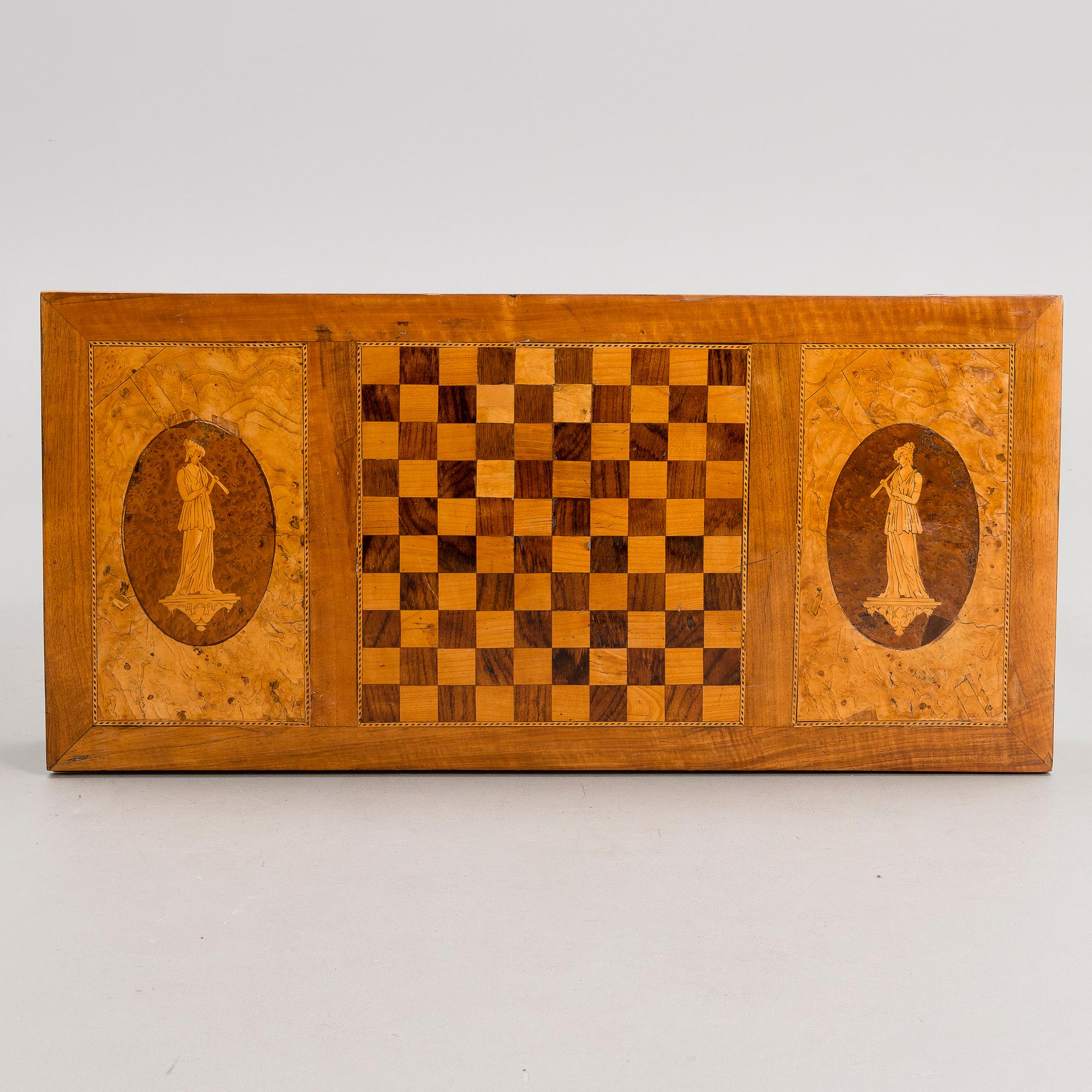 SPELBORD, troligen Italien 1800-talets början.