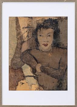 Eric Isenburger, Porträtt av kvinna.