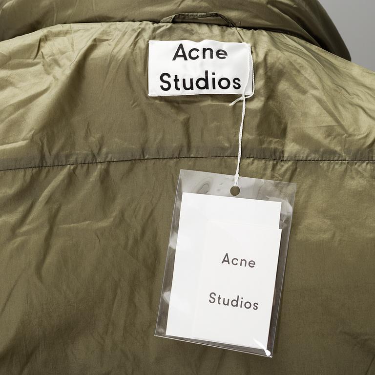 ACNE STUDIOS, dunjacka, höstkollektion 2018, modell oversize svensk storlek 34.
