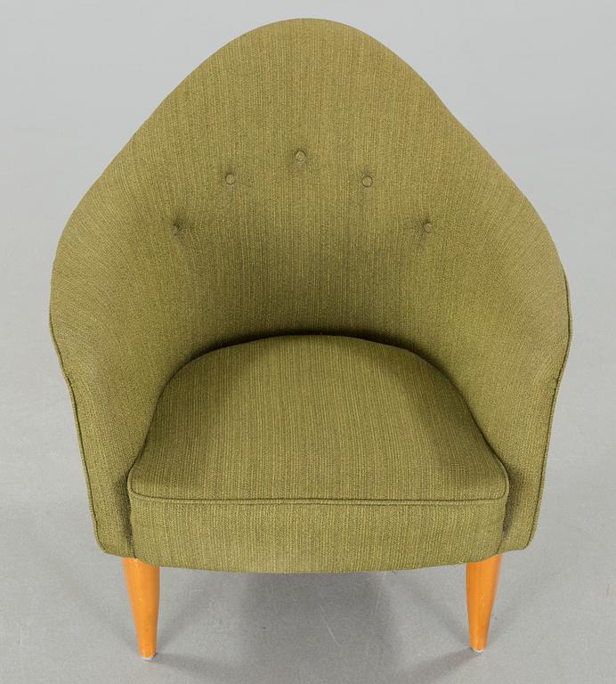a lounge chair, model "Lilla Adam", for Nordiska Kompanier, third quarter of the 20th century.