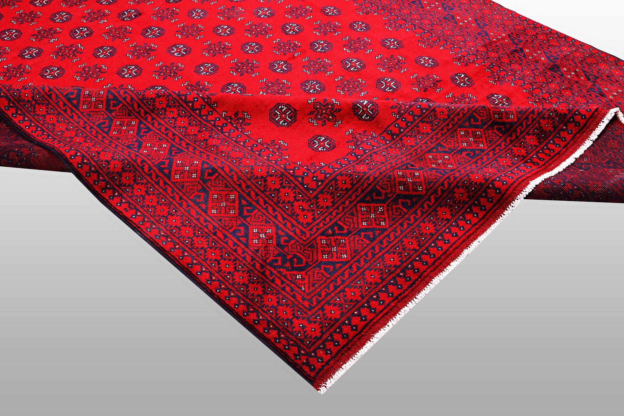 Matto, Afghan, ca 341 x 261 cm.