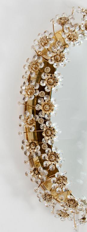 A lit mirror from Palwa (Palme & Walter), Germany, ca 1970.