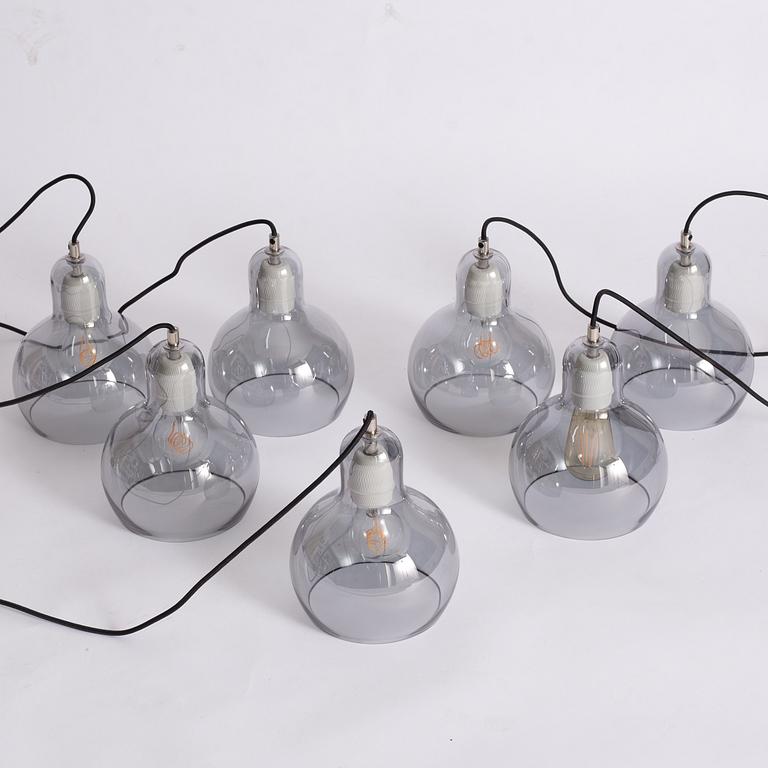 Sofie Refer, taklampor, 7 st "Mega Bulb", &Tradition.