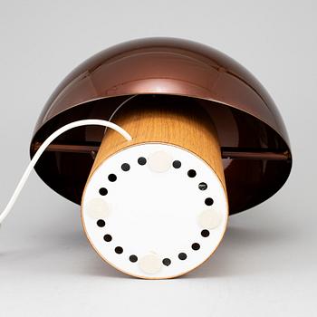 A 'Wood' table lamp by Fredrik Mattsson, Zero, Sweden.