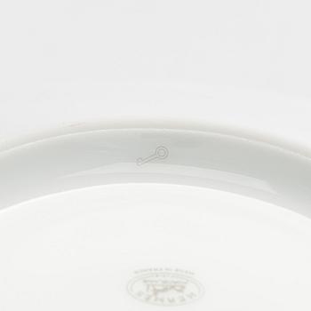 Hermès, cups with saucers, a pair, "Mosaique au 24".