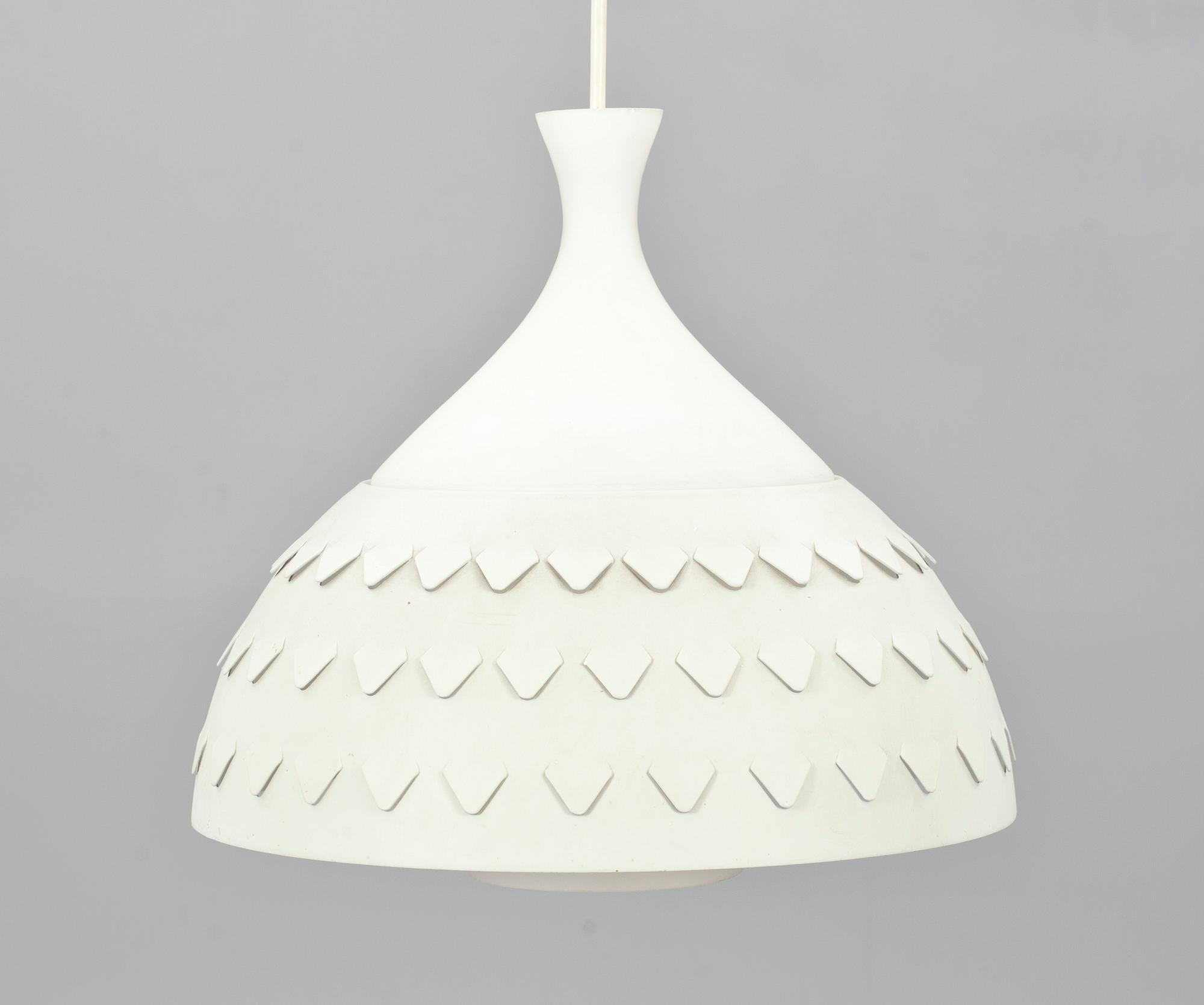 TAKLAMPA, 1900-talets andra hälft.