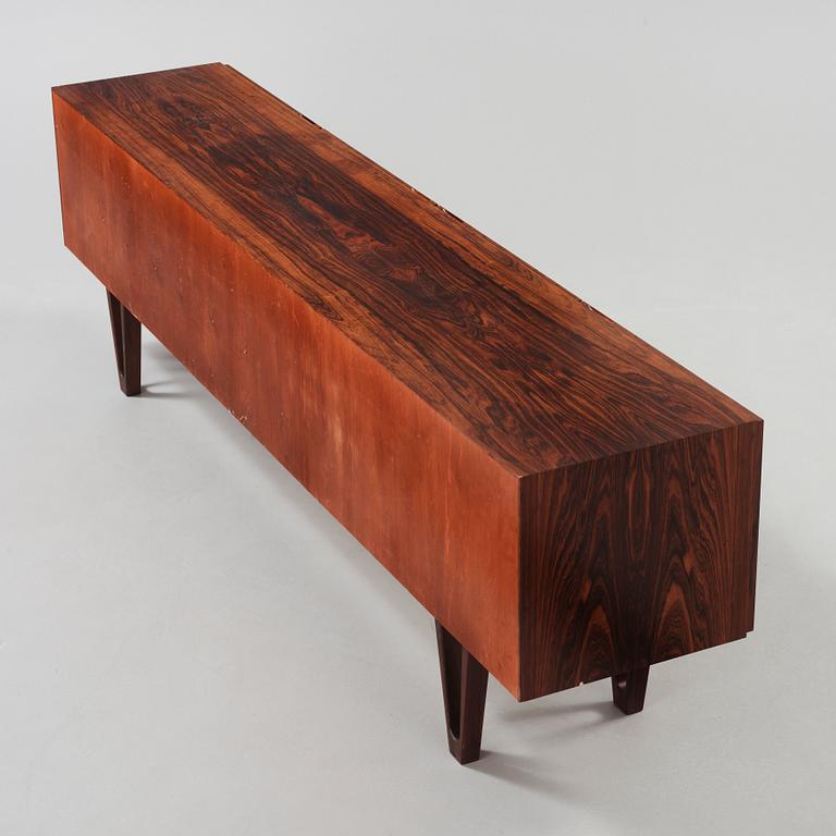 An Ib Kofod Larsen palisander sideboard, Säffle, Sweden, 1960's.