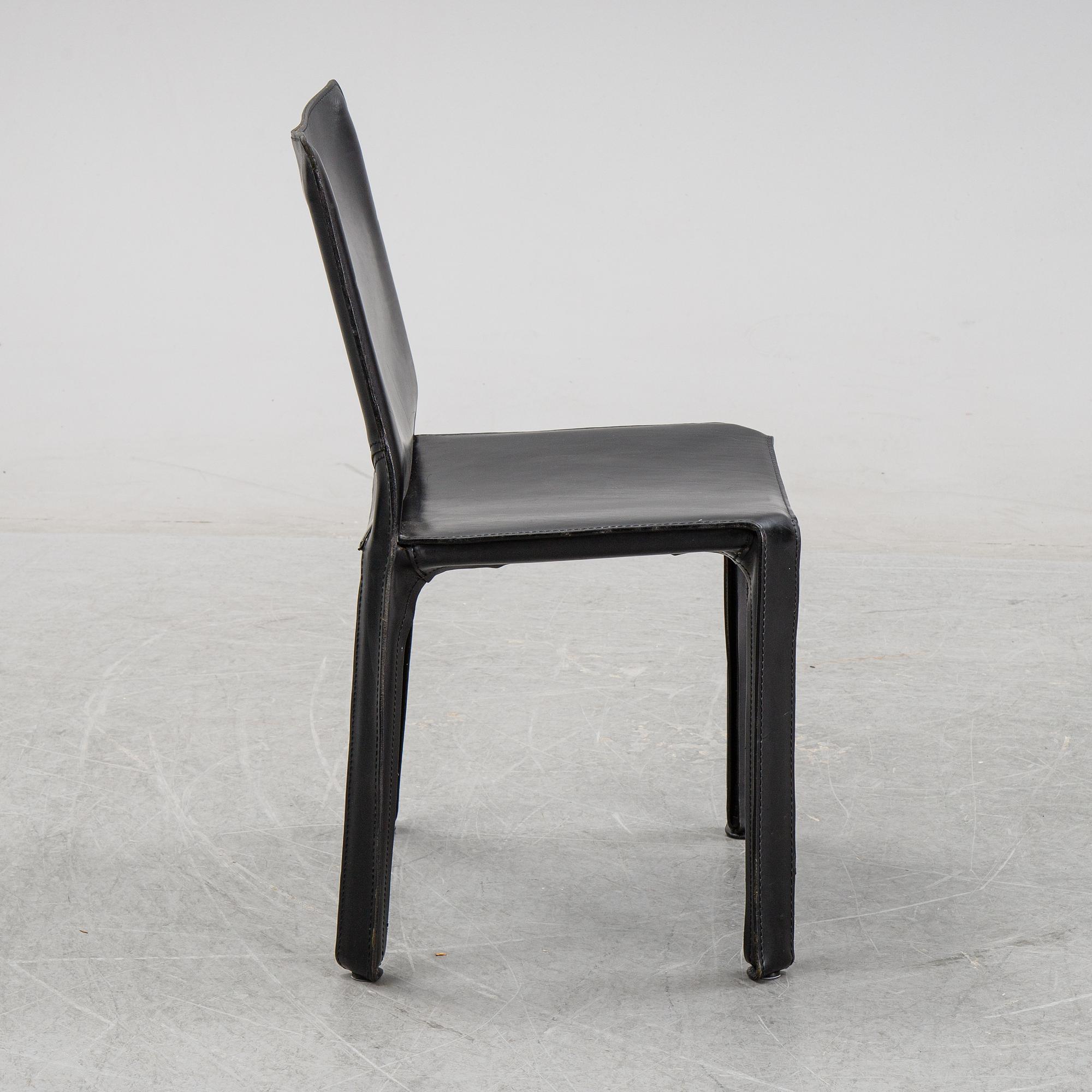 Mario Bellini, a "412 Cab" chair for Cassina, Italy, 21st Century.