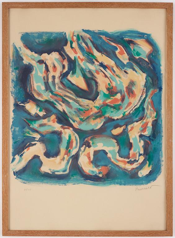 Alfred Manessier, "Laudes/Alléluia bleu".