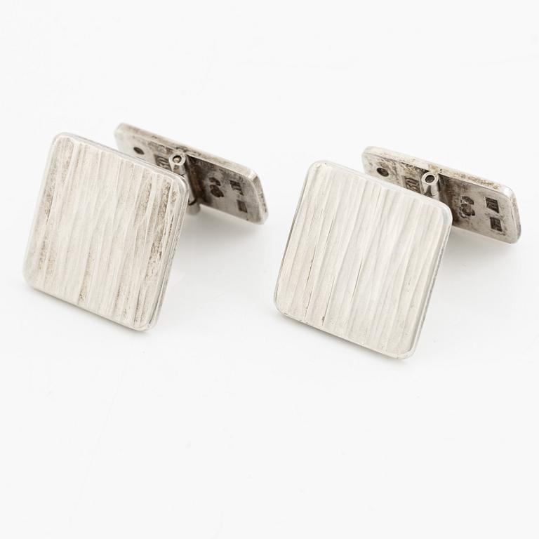 Anders Högberg, Cufflinks, silver.