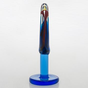 Oiva Toikka, skulptur, "Lollipop", signerad Oiva Toikka, Nuutajärvi 2004 135/200.