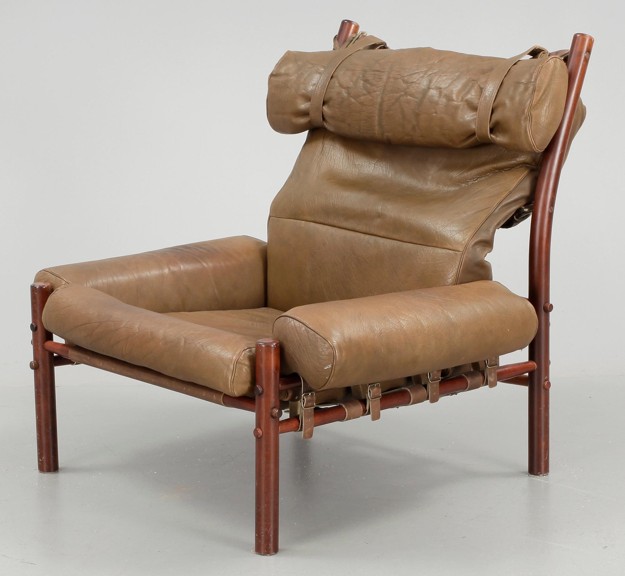 FÅTÖLJ, "Inka", Arne Norell, 1970-tal.