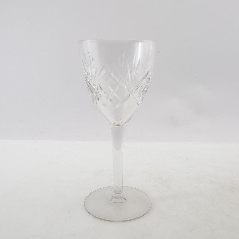 Service 52 pcs, early 20th century, cut glass.