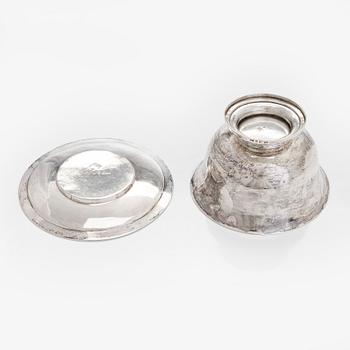 Joachim Flodin, sauce boat with tray, Stockholm 1823.