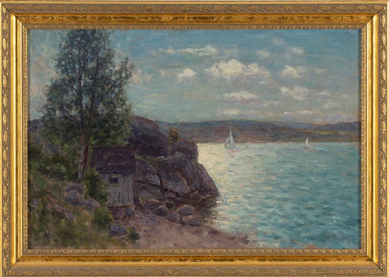 PER EKSTRÖM, oil on canvas, signed.